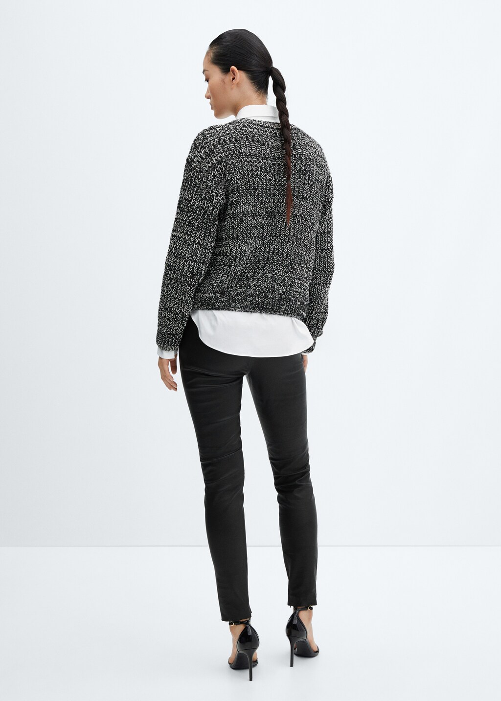 Mango lederleggings Clearance